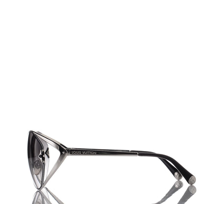 Louis Vuitton Laurel Round Sunglasses Z0411U Silver 3 of 7