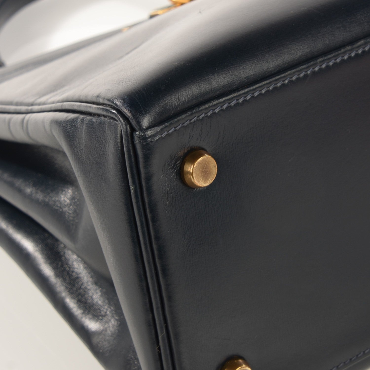 Hermes Box Kelly Retourne 28 Indigo 6 of 17
