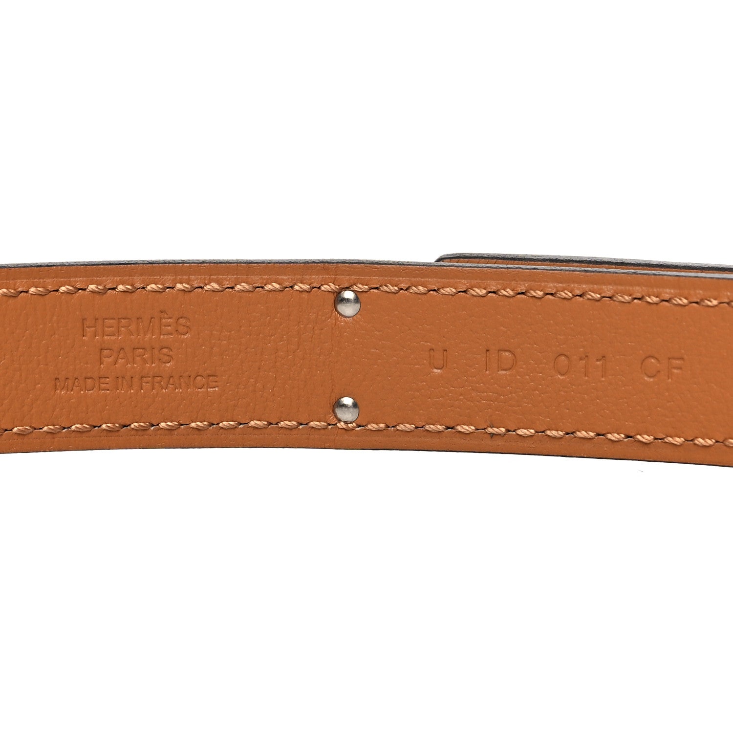 Hermes Epsom Kelly Belt Jaune Poussin 3 of 3