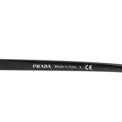 Prada Acetate Cat Eye Sunglasses SPR 01V Black 6 of 8