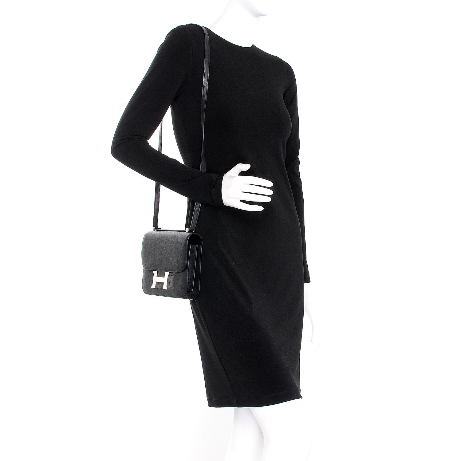 Hermes Epsom Constance 18 Black 2 of 18