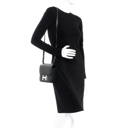 Hermes Epsom Constance 18 Black 2 of 18