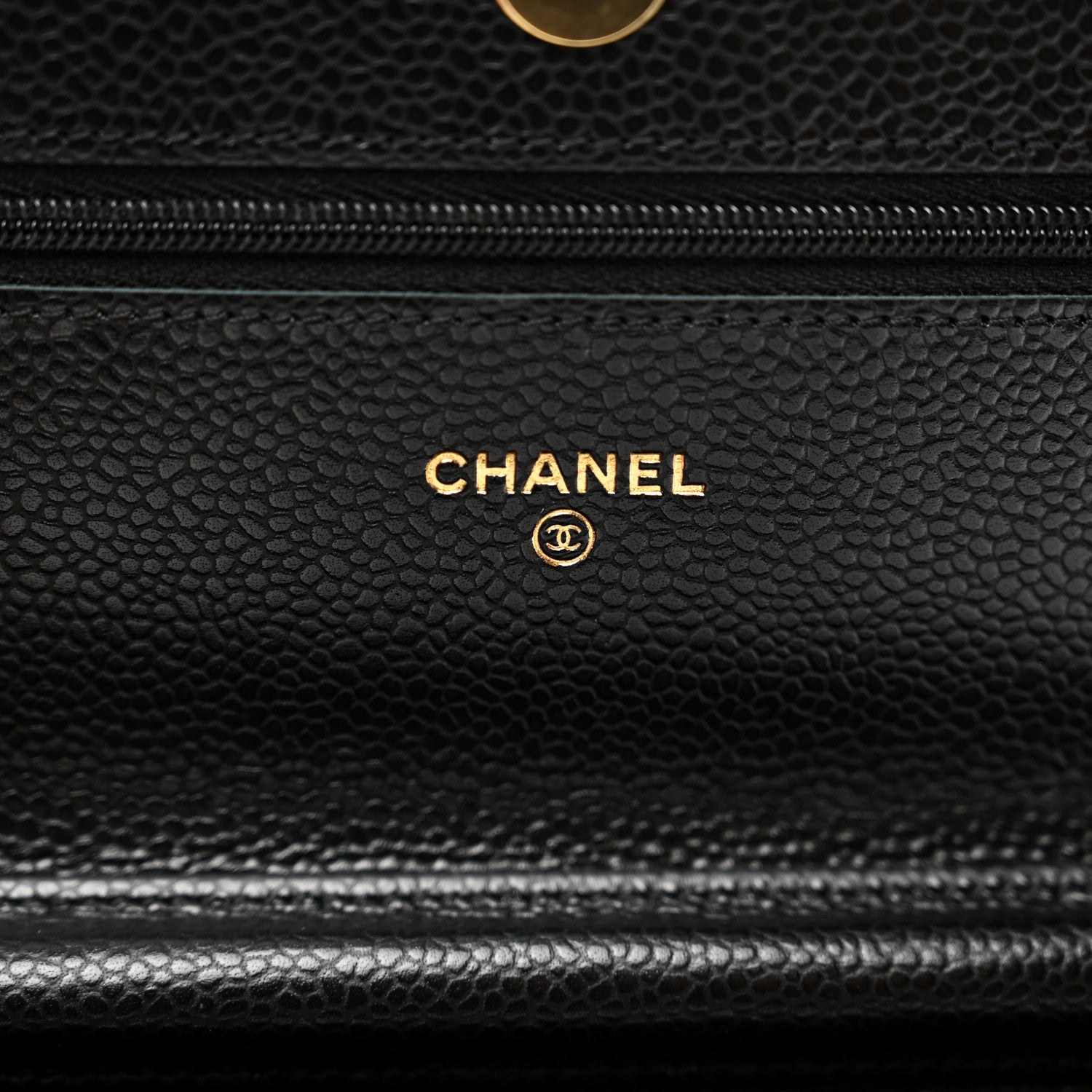 Chanel Caviar Quilted Wallet on Chain WOC Black 7 of 11