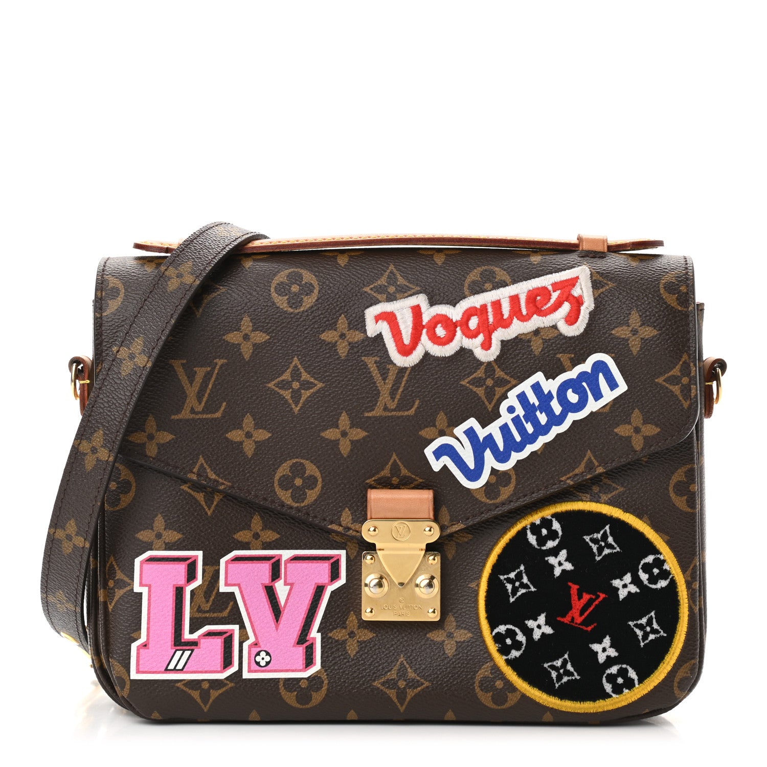 Louis Vuitton Monogram Patches Pochette Metis 1 of 11