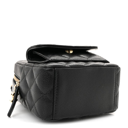 Chanel Caviar Quilted CC Mini Classic Backpack Black 4 of 11