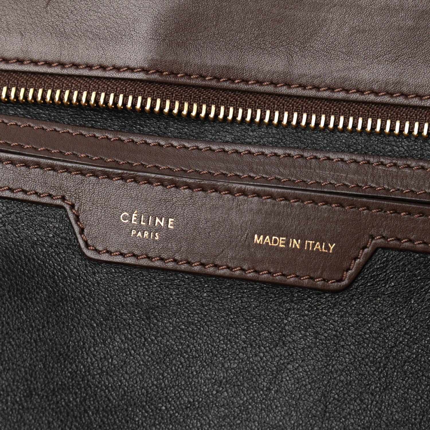 Celine Shearling Calfskin Medium Trapeze Grey 6 of 10