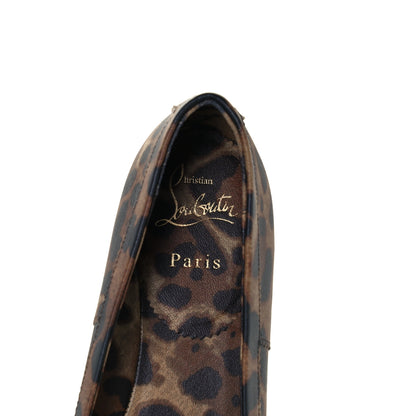 Christian Louboutin Veau Velours Mamadrague Flats 39 Leo 9 of 10