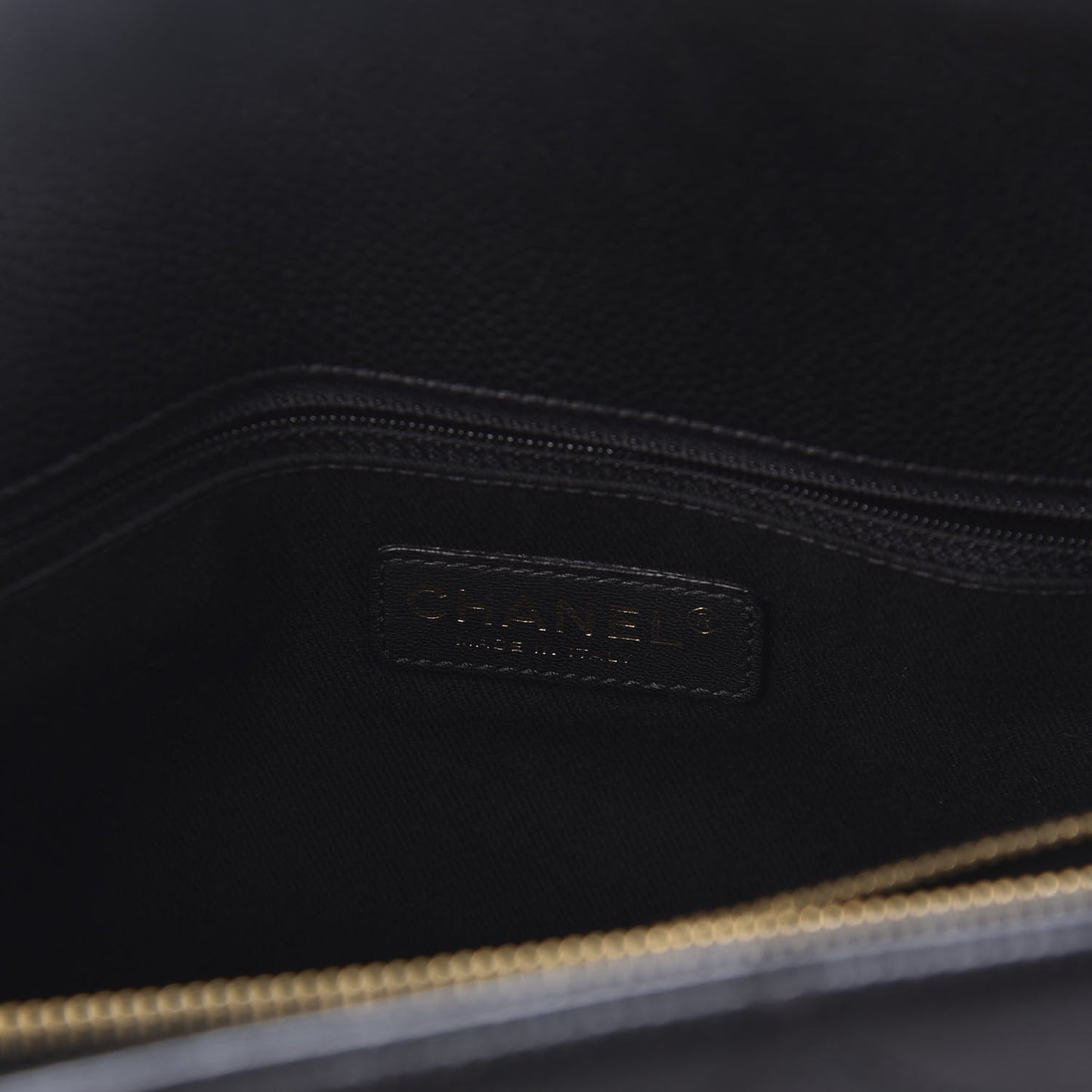 Caviar Quilted Timeless CC Soft Tote Black