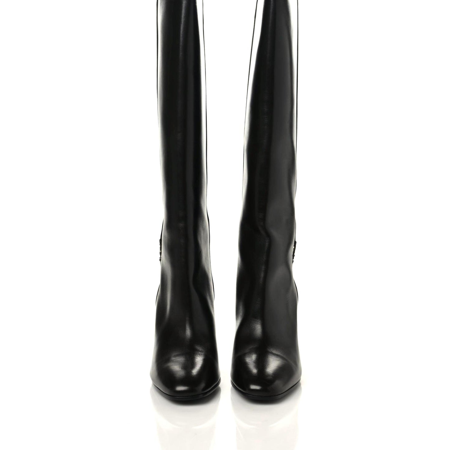Jane 90 Knee High Boots 41 Black
