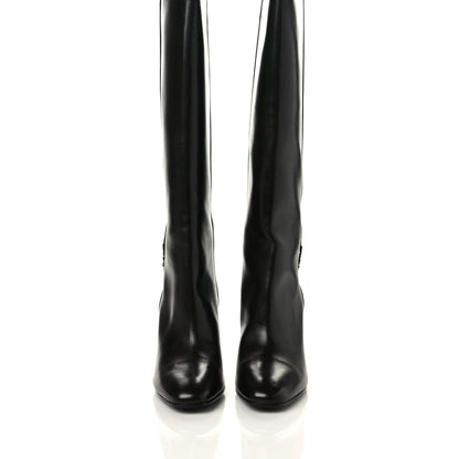 Saint Laurent Jane 90 Knee High Boots 41 Black 3 of 9