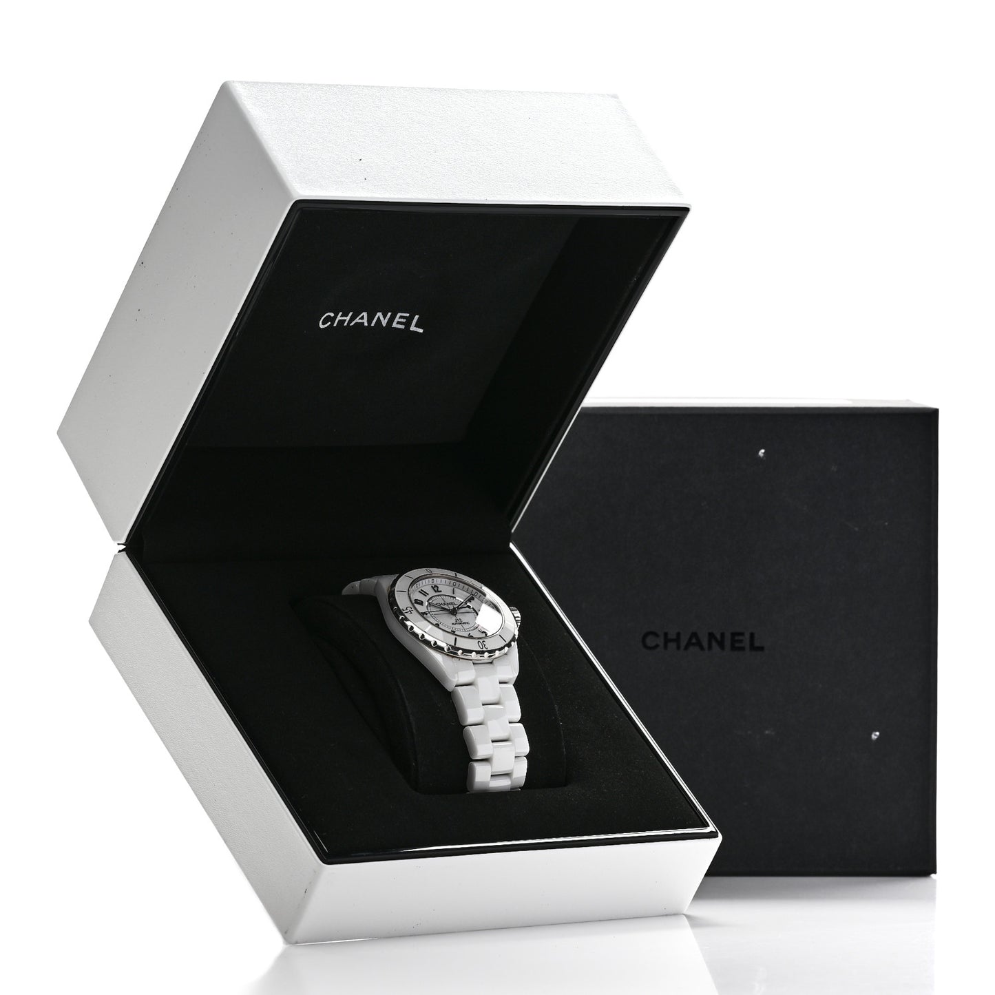 Stainless Steel Ceramic 38mm J12 Automatic Watch White White