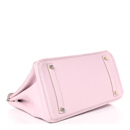 Hermes Swift Birkin 35 Rose Dragee 4 of 24