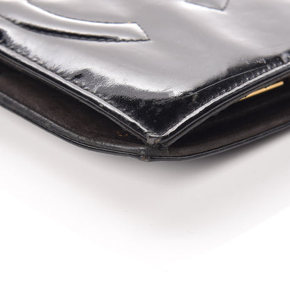 Chanel Patent Timeless CC French Wallet Black 13 of 23