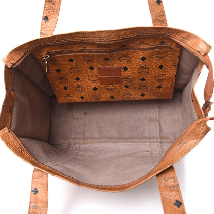 MCM Visetos Shoulder Bag Cognac 5 of 16