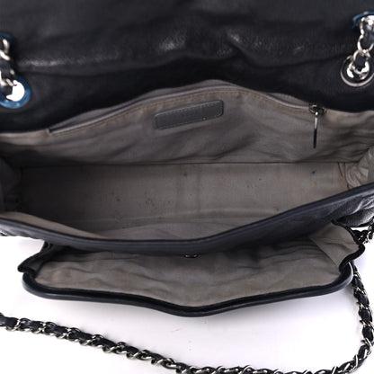 Chanel Caviar Quilted Large French Riviera Flap Black 4 of 5