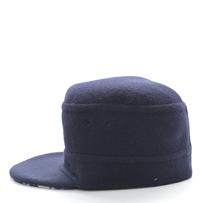 Christian Dior Wool Oblique Reversible Chic Cap 57 Blue 4 of 8