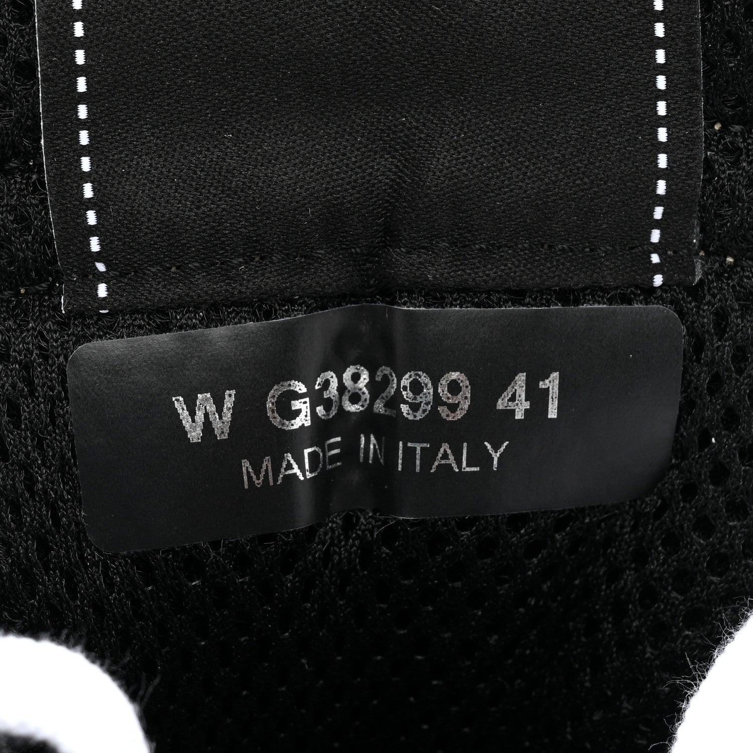 Chanel Mesh Suede Calfskin Grained Calfskin Womens CC Sneakers 41 White Black 7 of 8