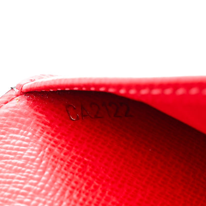 Louis Vuitton Monogram Kusama Town Small Ring Agenda Cover Red 7 of 8