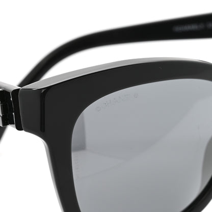 Chanel Acetate CC Butterfly Signature Sunglasses 5313 Black 8 of 9
