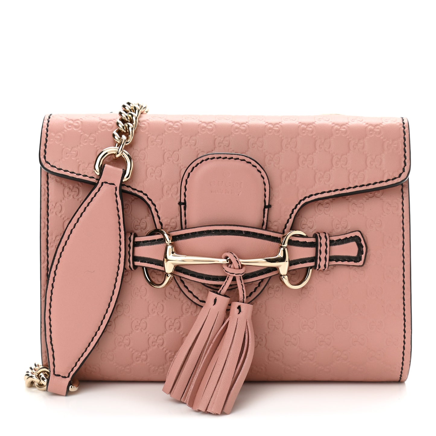 Microguccissima Mini Emily Shoulder Bag Soft Pink