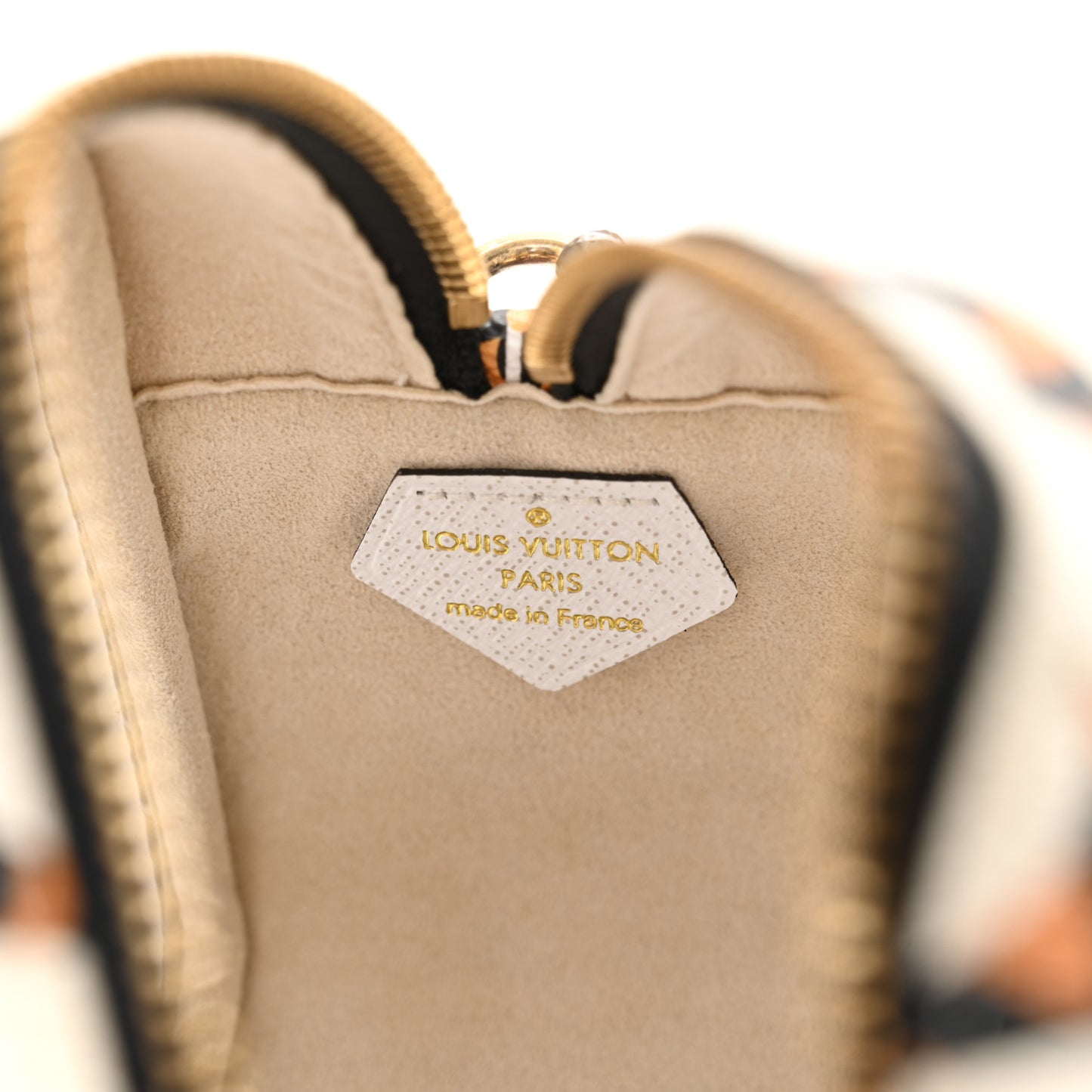 Monogram Giant Jungle Beach Pouch Ivory