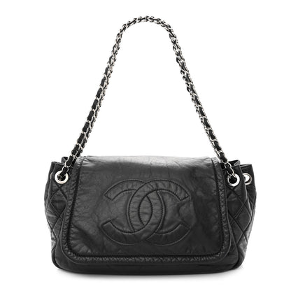 Chanel Lambskin Medium Rock and Chain Flap Black 1 of 13