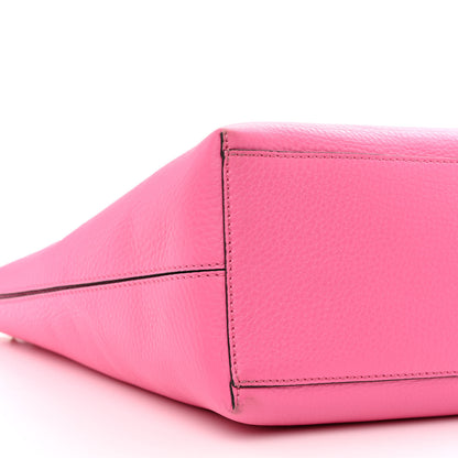 Valentino Garavani Grained Calfskin Rockstud Shoulder Tote Feminine Pink 8 of 9