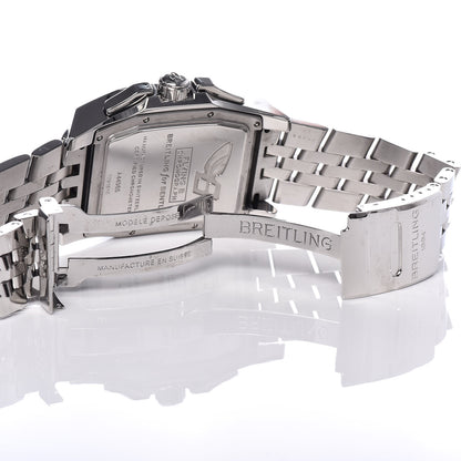 Breitling Stainless Steel Mother of Pearl 39mm Bentley Flying B Chronograph Automatic Watch Brown A44365 6 of 6