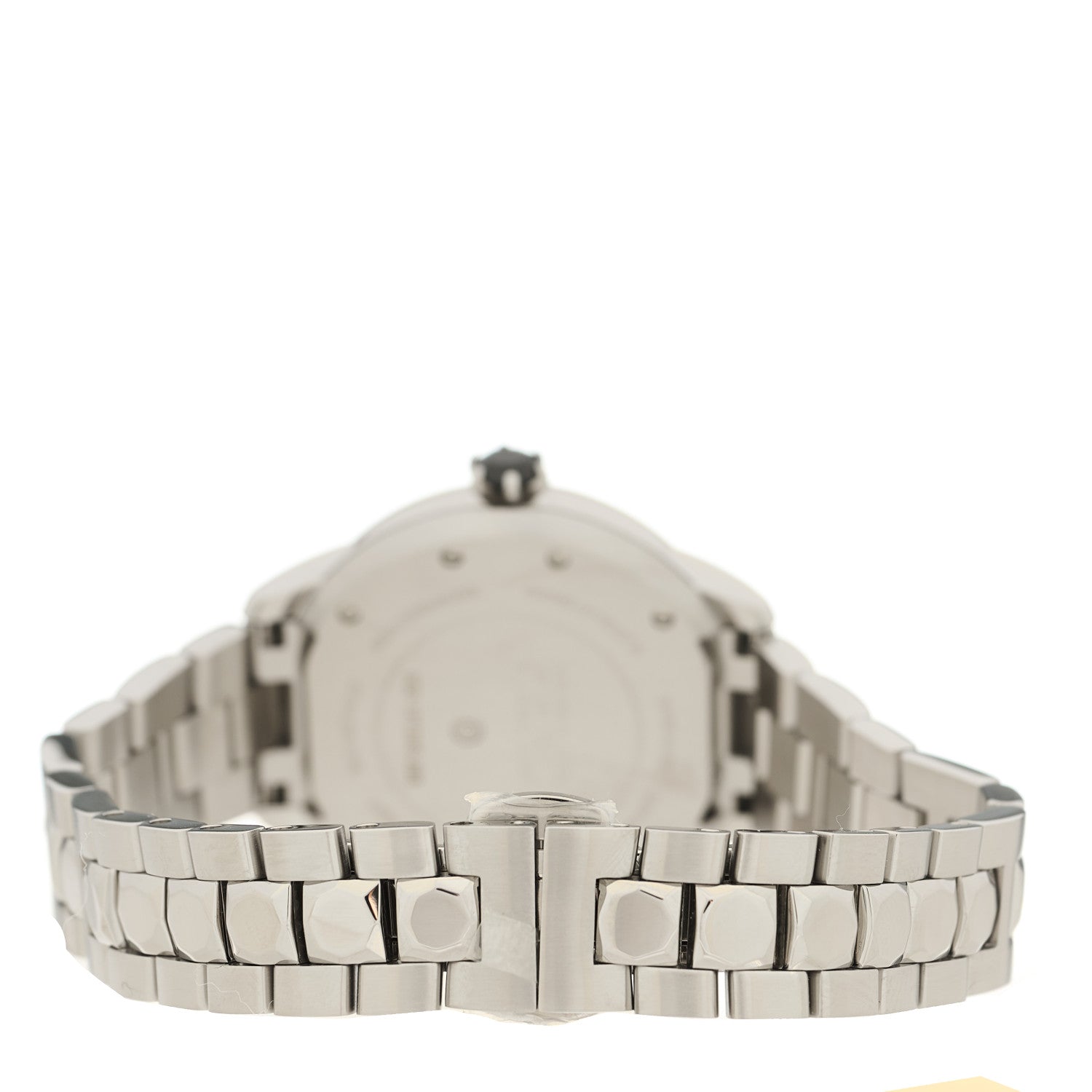 Fendi Stainless Steel Diamond Mother of Pearl Topaz Spinel 33mm