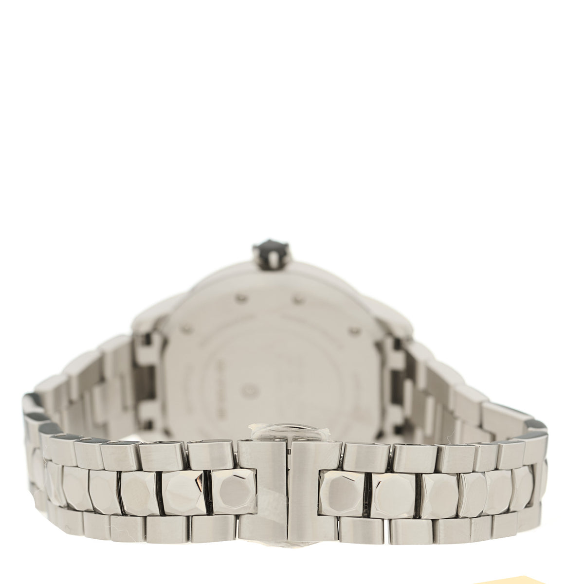 Fendi Stainless Steel Diamond Mother of Pearl Topaz Spinel 