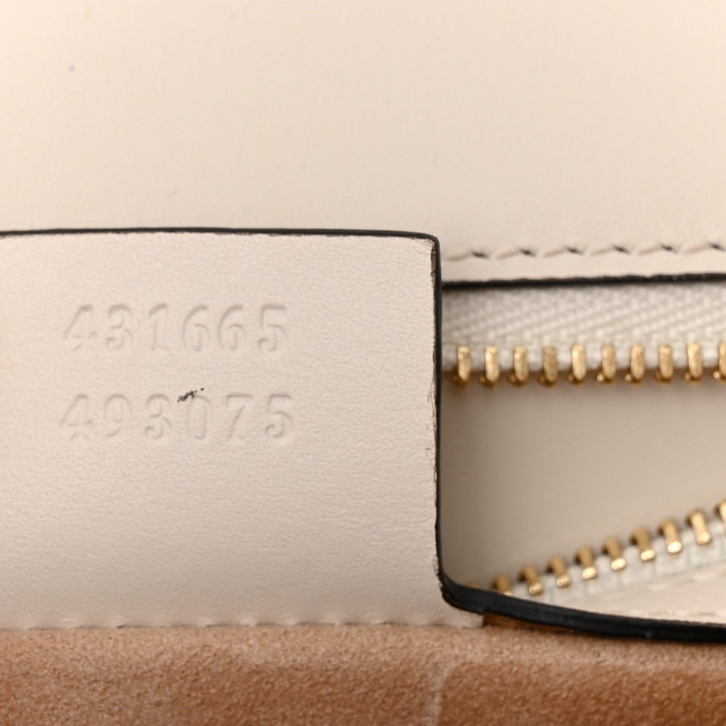 Calfskin Web Medium Sylvie Top Handle Bag White