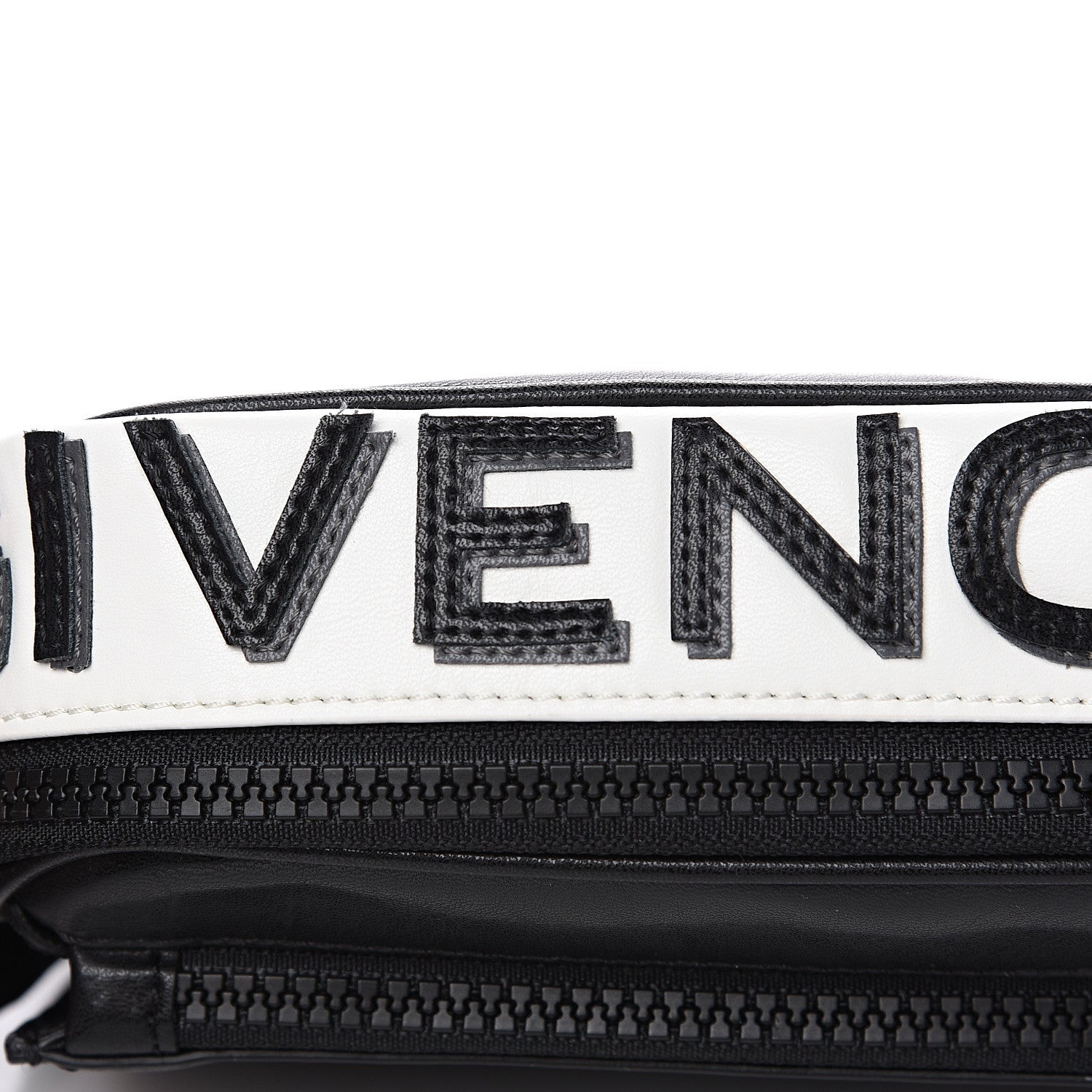 Givenchy Calfskin MC3 Crossbody Bag Black White 6 of 8