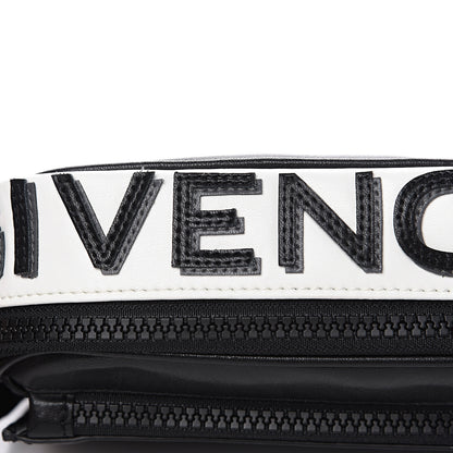 Givenchy Calfskin MC3 Crossbody Bag Black White 6 of 8