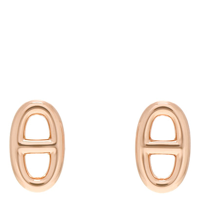 Hermes 18K Rose Gold TPM Farandole Stud Earrings 1 of 5