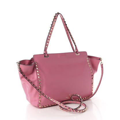 Valentino Garavani Vitello Medium Rockstud Tote Ninphea 3 of 9