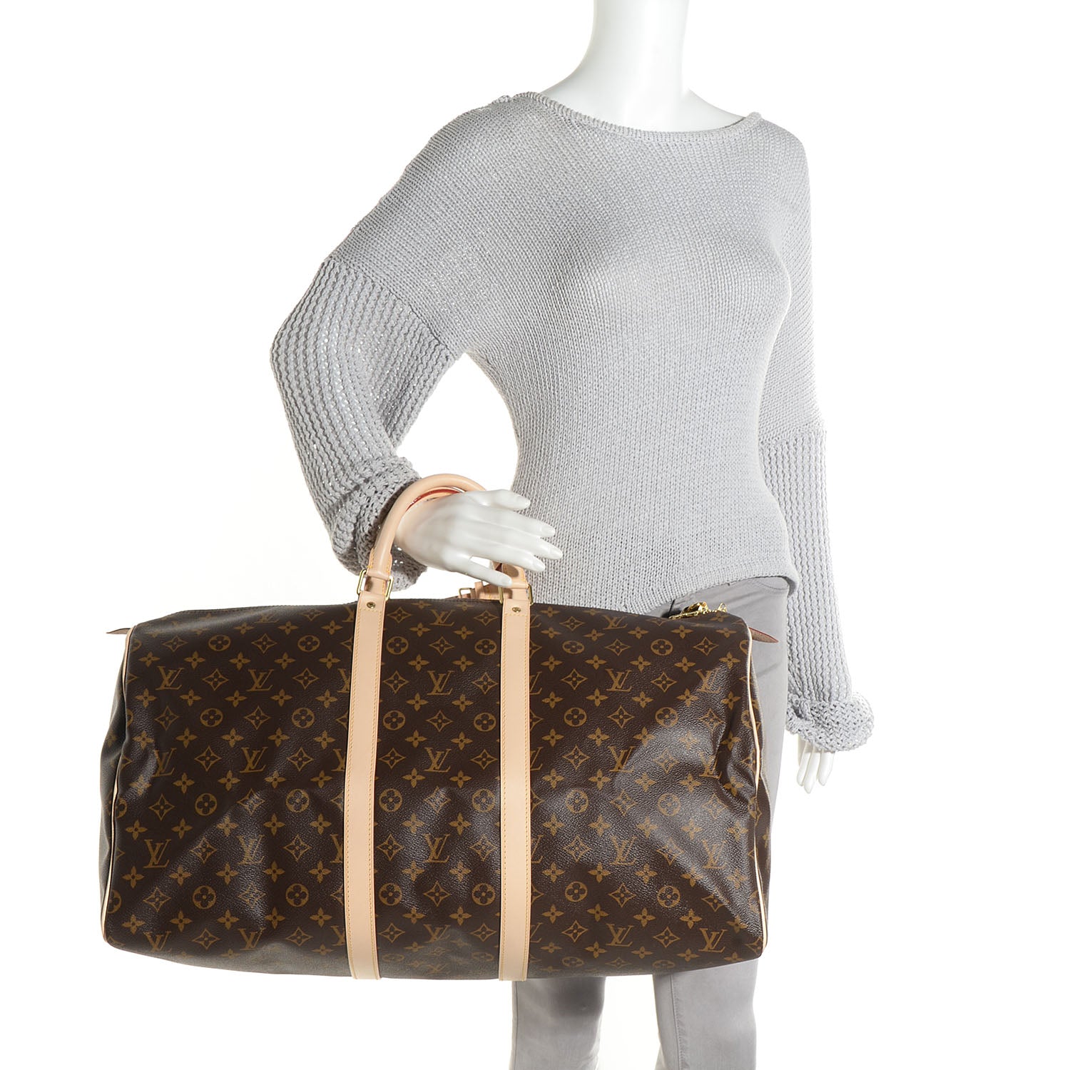Louis Vuitton Monogram Keepall 55 2 of 8