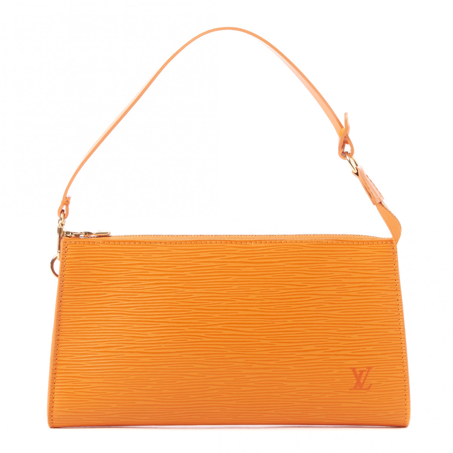 Louis Vuitton Epi Pochette Accessories 24 Mandarin 1 of 7