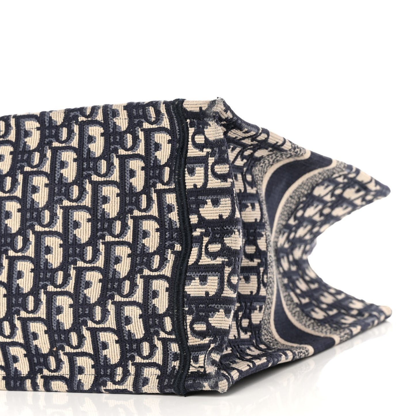 Oblique Medium Book Tote Blue Multicolor