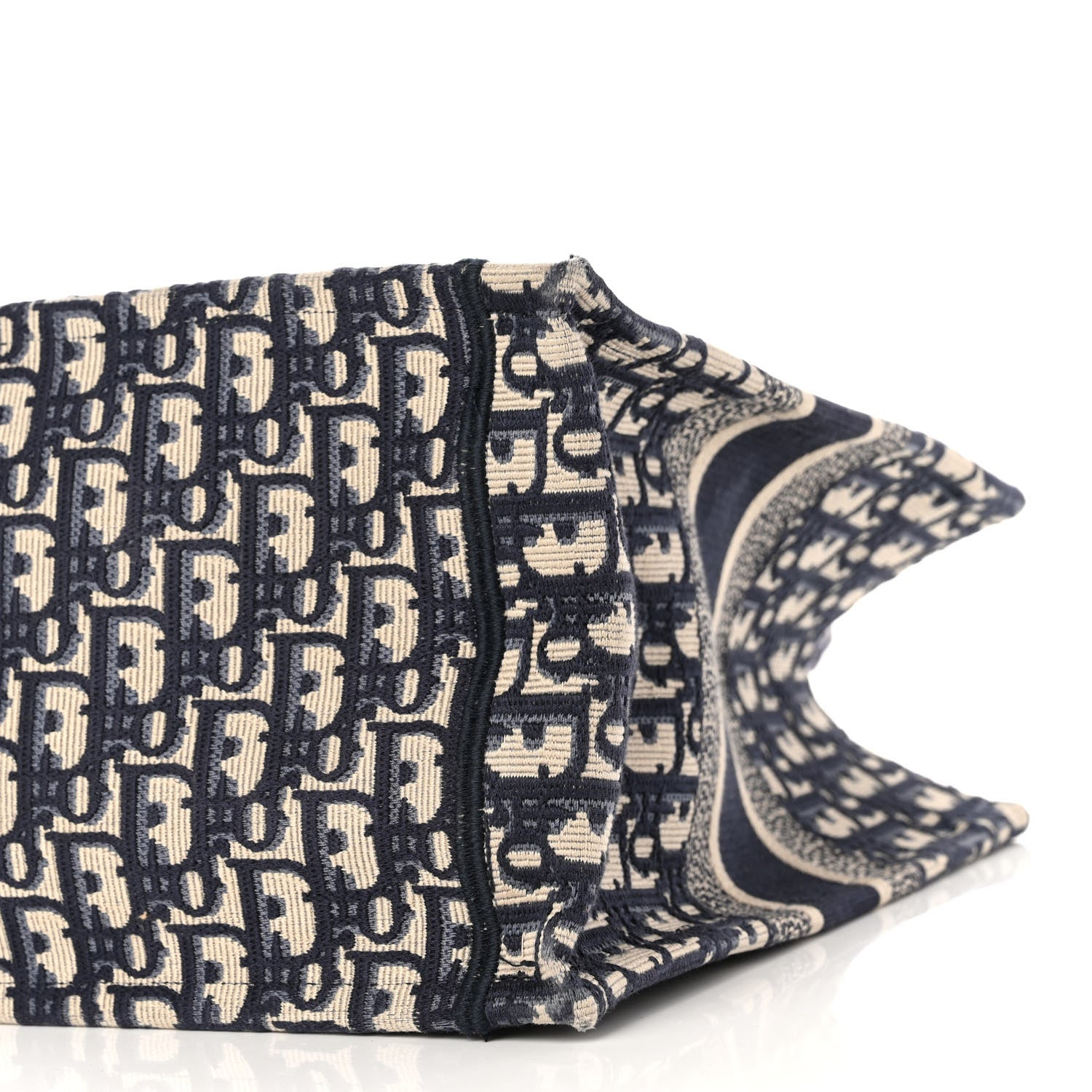 Christian Dior Oblique Medium Book Tote Blue Multicolor 10 of 10