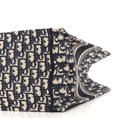 Christian Dior Oblique Medium Book Tote Blue Multicolor 10 of 10