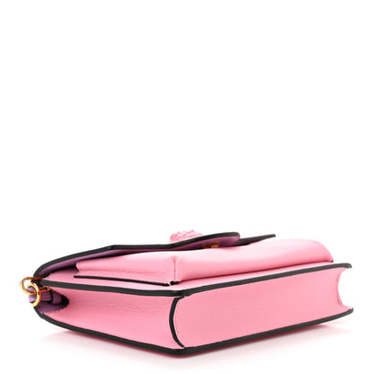 Versace Grained Calfskin La Medusa Crossbody Bag Pink 4 of 10