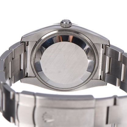 Rolex Stainless Steel 34mm Oyster Perpetual Air-King Watch Silver 114200 5 of 8