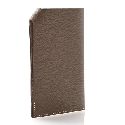 Hermes Epsom Tarmac PM Passport Holder Etoupe 3 of 8