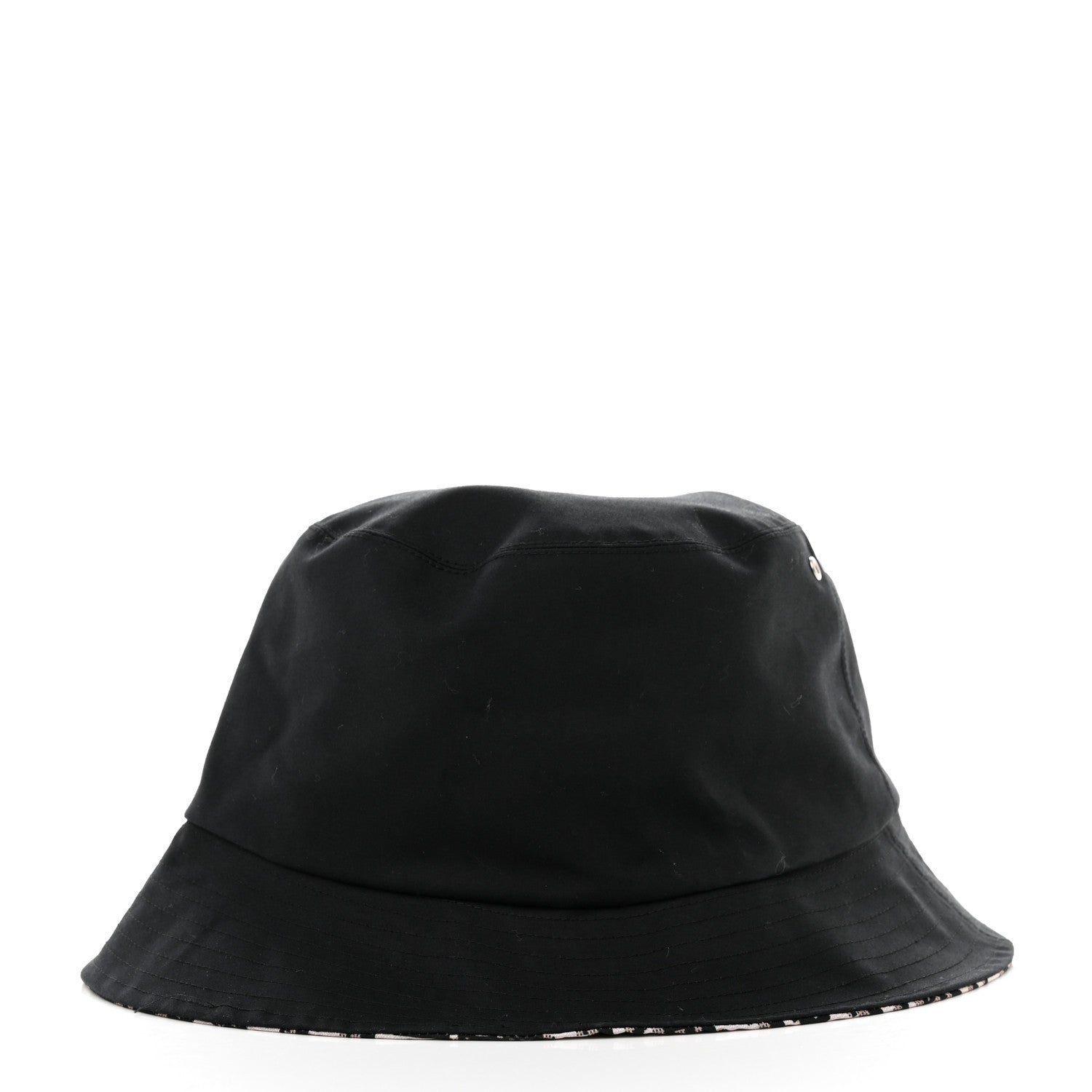 Christian Dior Oblique Reversible Teddy-D Brim Bucket Hat 57 Black 11 of 12