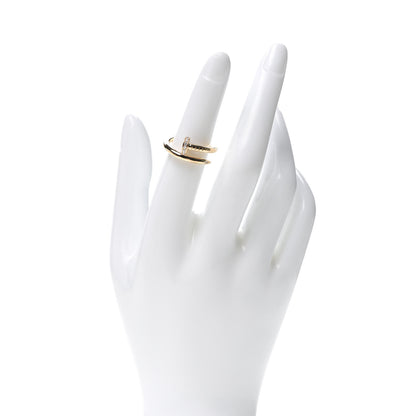 Cartier 18K Yellow Gold Diamond Juste Un Clou Ring 52 6 2 of 7
