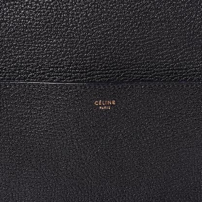 Celine Goatskin Sangle Bucket Bag Black 10 of 10