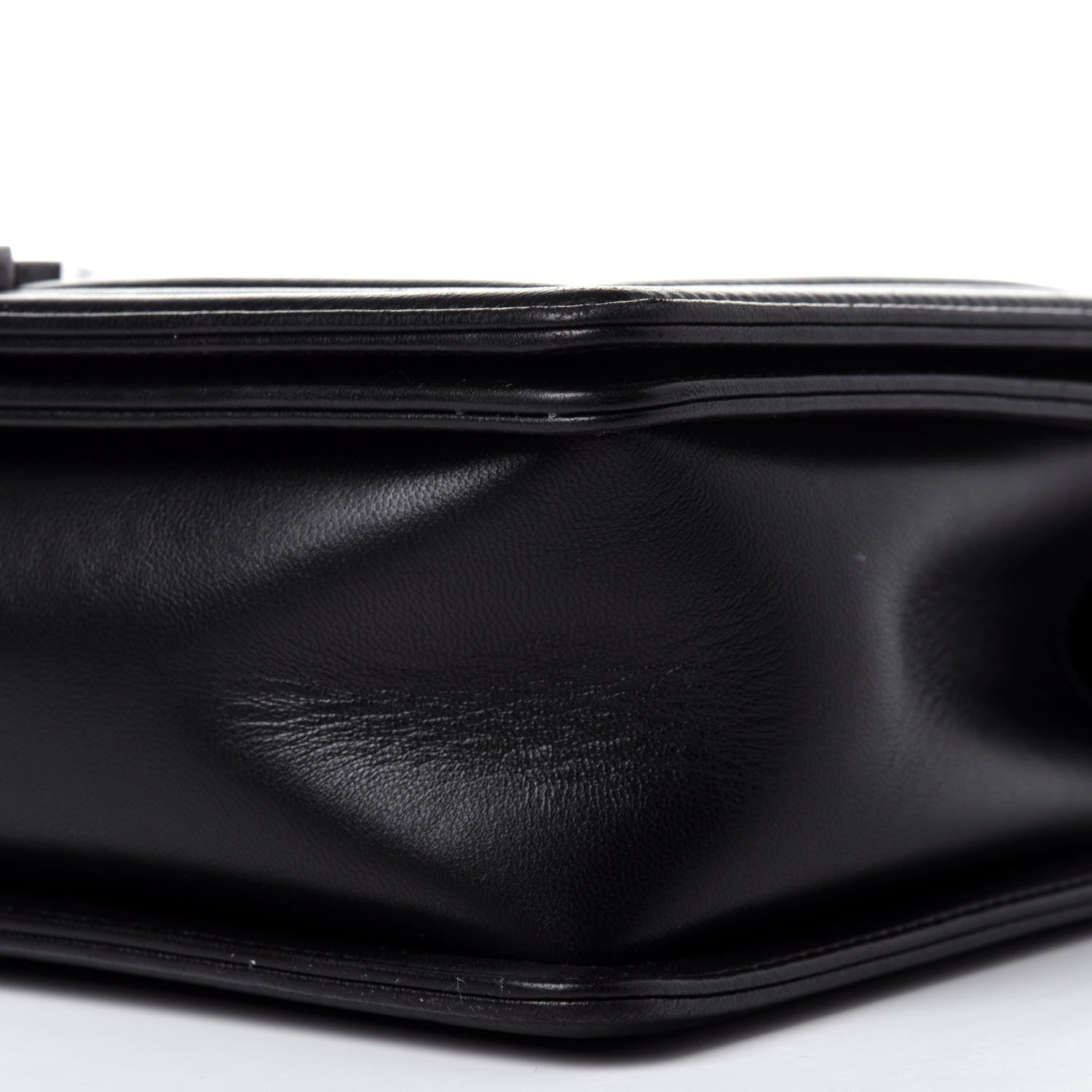 Chanel Lambskin Quilted New Medium Boy Flap Black 9 of 12