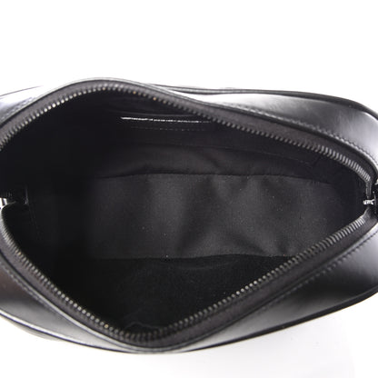 Saint Laurent Calfskin Matelasse Monogram Lou Camera Bag Black 4 of 10