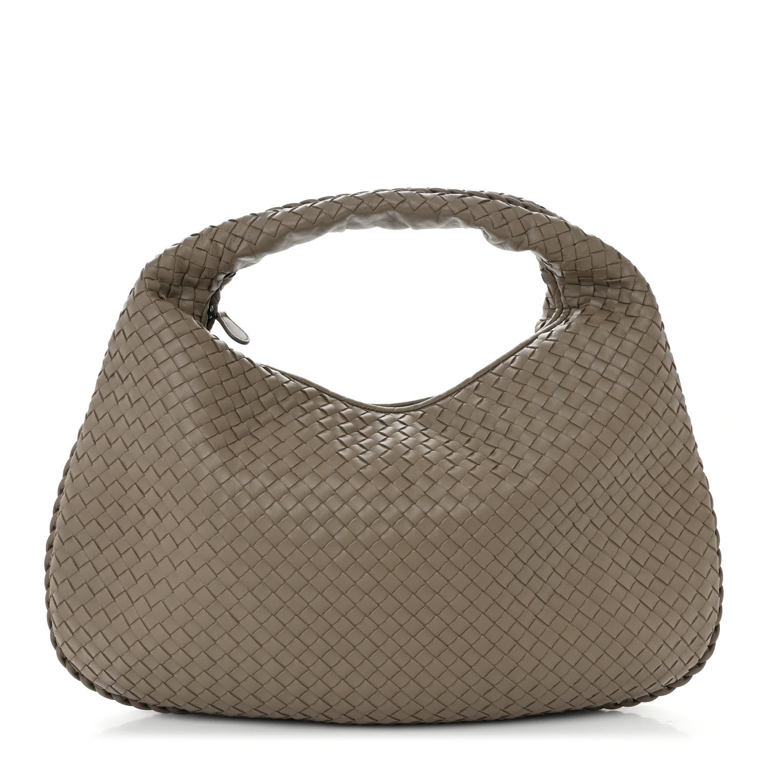 Bottega Veneta Nappa Intrecciato Large Veneta Hobo Fume 1 of 10
