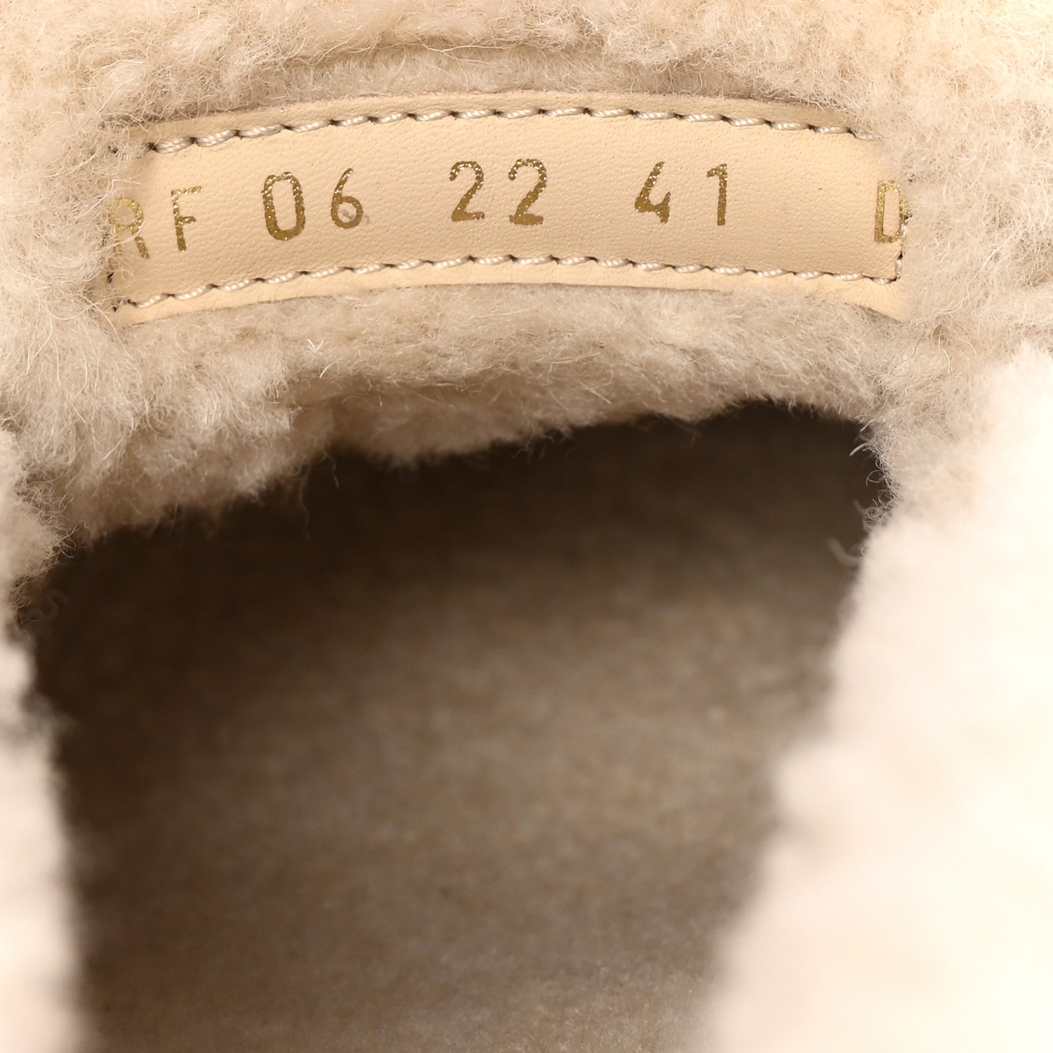 Christian Dior Brushed Calfskin Shearling Dior Code Lug Sole 15mm Loafers 41 Black Natural 9 of 9